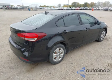 2017 Kia Forte Lx из США, поврежденный, VIN 3KPFK4A77HE127404